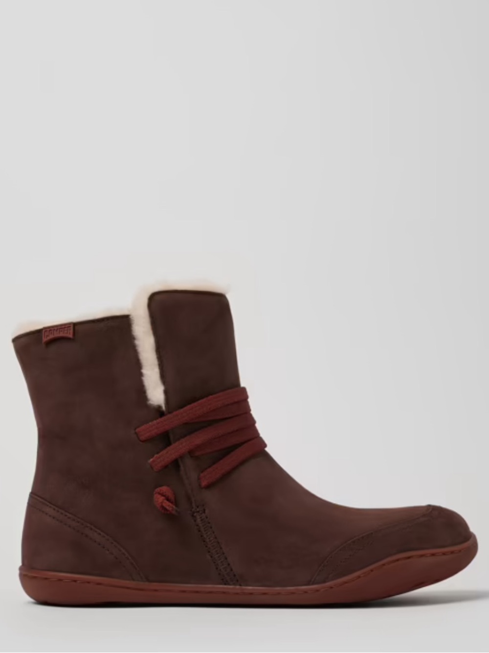 Camper Peu Cami Brown Nubuck Leather Boots Size 40EU/9US New!